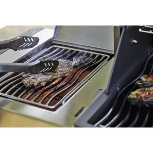 Grill gazowy Napoleon Prestige 500 Connected RSIB z palnikiem rożna i palnikiem bocznym Sizzle Zone, WiFi