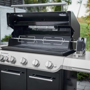 Grill gazowy Weber Summit FS38 E, Czarny