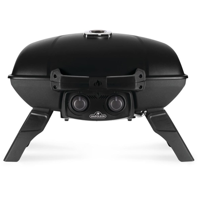 Przenośny grill gazowy Napoleon TravelQ 285 na kartusze, Czarny