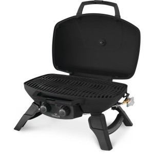 Przenośny grill gazowy Napoleon TravelQ 285 na kartusze, Czarny