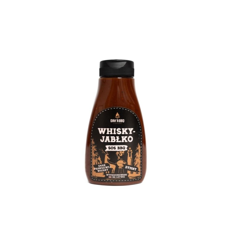 Whisky-Jabłko Sos BBQ 270g - Oak'a BBQ