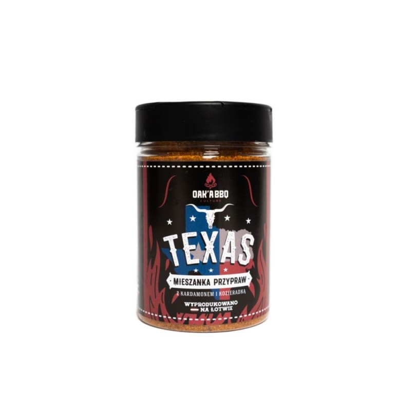 Texas RUB 170g - Oak'A BBQ