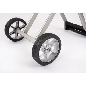 Grill elektryczny Napoleon TravelQ PRO285EX z wózkiem nożycowym, Czarny