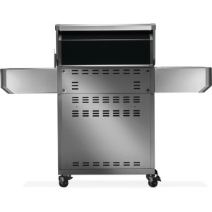 Grill gazowy Napoleon Prestige 500 Connected RSIB z palnikiem rożna i palnikiem bocznym Sizzle Zone, WiFi, Czarny