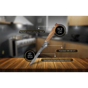 Oribu Niku - Profesjonalny nóż do filetowania i trybowania SHIORI