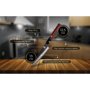 Mitsuki Muro i Sifu - Zestaw dwóch noży ze stali 10Cr15CoMov SHIORI