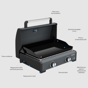 CAMPINGAZ Grill gazowy Plancha Sigma 2 Cook