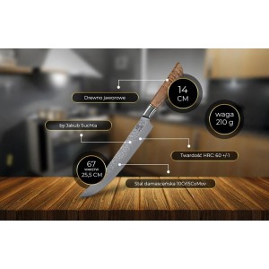 Niku by Jakub Suchta - Profesjonalny nóż rzeźniczy SHIORI