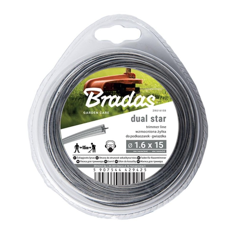 Żyłka RIPPER DUAL gwiazdka 3,0mm x 15m blister