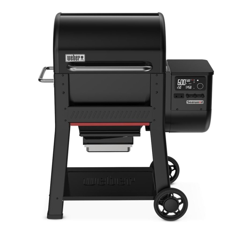 Grill na pellet Weber Searwood, Czarny