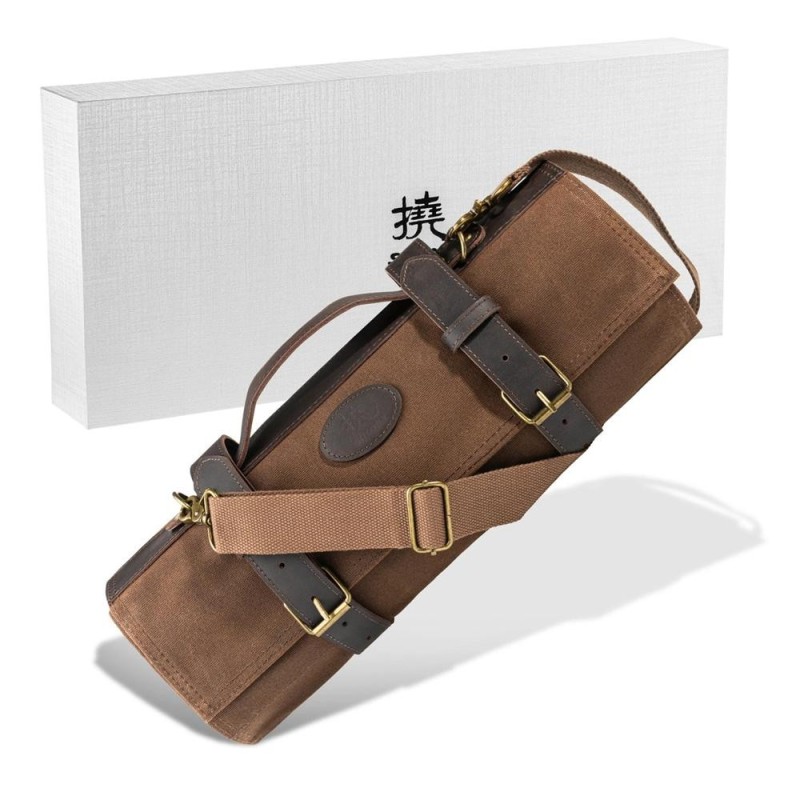 Skórzany pokrowiec na noże SHIORI