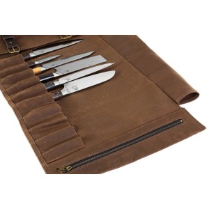 Skórzany pokrowiec na noże SHIORI