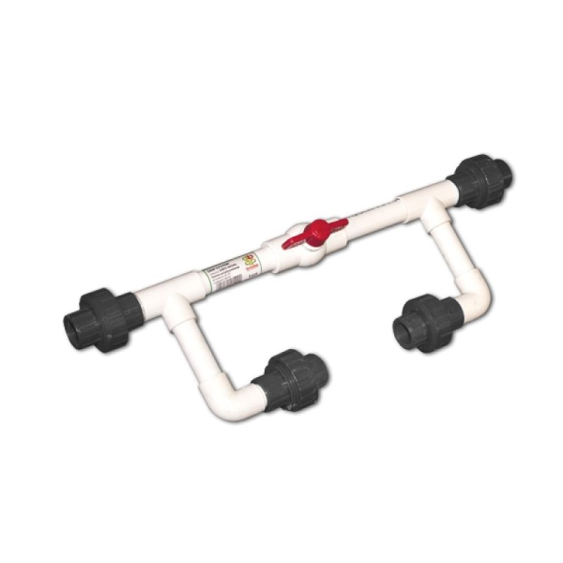 Zestaw przyłączeniowy do inżektora GZ 3/4" , z wyjściami GW 3/4"