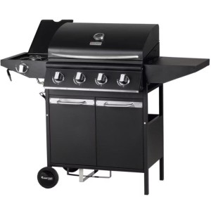 Grill gazowy 4 palnikowy z palnikiem bocznym