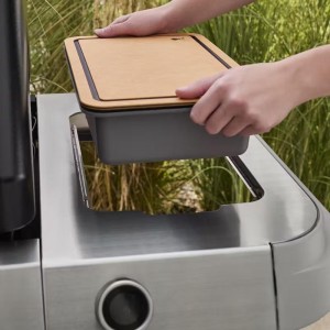 Deska do krojenia z pojemnikiem WEBER WORKS