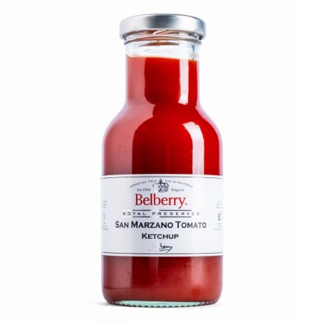 Ketchup z włoskich pomidorów San Marzano 250ml - BELBERRY