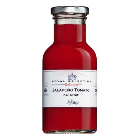 Pikantny ketchup z papryczką Jalapeno 250ml - BELBERRY