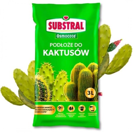 SUBSTRAL podłoże CACTUS 3L