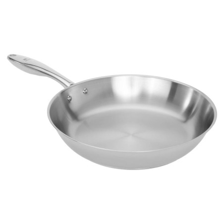 Patelnia Stainless Steel 304 bez powłoki 28cm, indukcja SHIORI