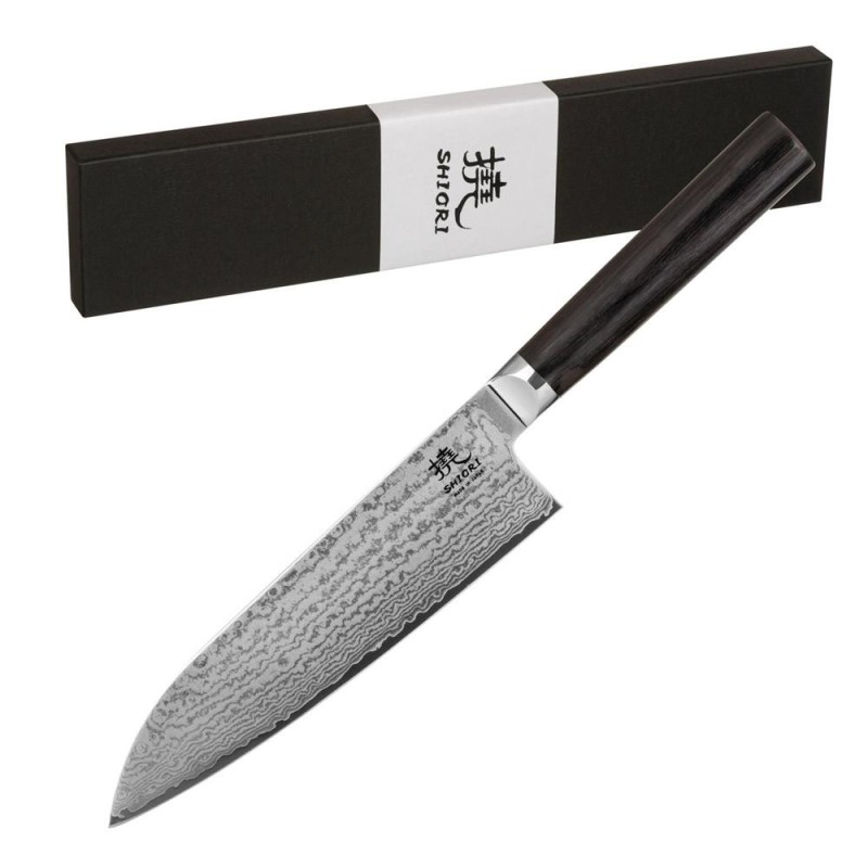 Kyoto Santoku - Uniwersalny, wielozadaniowy nóż szefa kuchni SHIORI