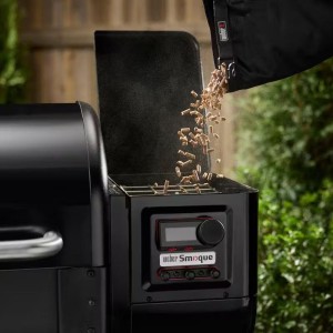 Grill na pellet Weber Smoque, Czarny