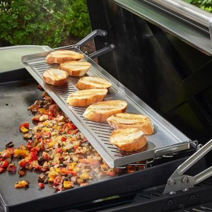 Dwupoziomowy ruszt do podgrzewania do płyt SLATE Premium 76 cm WEBER