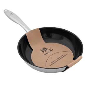 Patelnia Stainless Steel 304 z powłoką ceramiczną 24cm, indukcja SHIORI