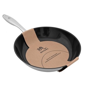 Patelnia Stainless Steel 304 z powłoką ceramiczną 28cm, indukcja SHIORI