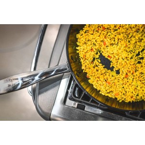 Patelnia Stainless Steel 304 z powłoką ceramiczną 28cm, indukcja SHIORI