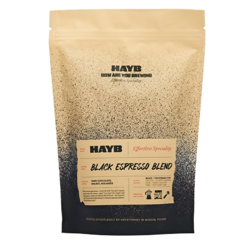 Kawa Black Espresso Blend - 1kg HAYB