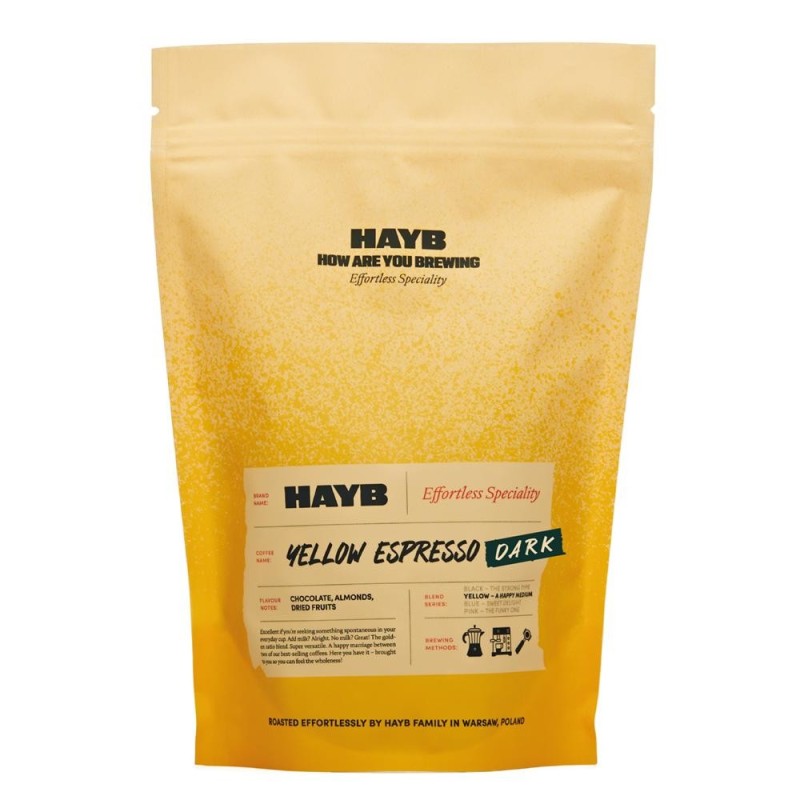 Kawa Yellow Espresso DARK Blend - 250g HAYB
