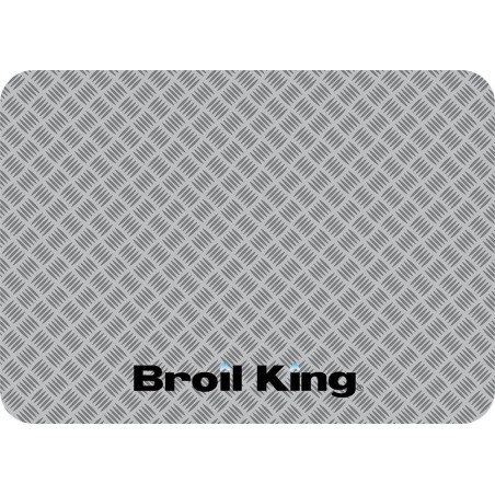Mata pod grilla 140x90cm - srebrna BROIL KING