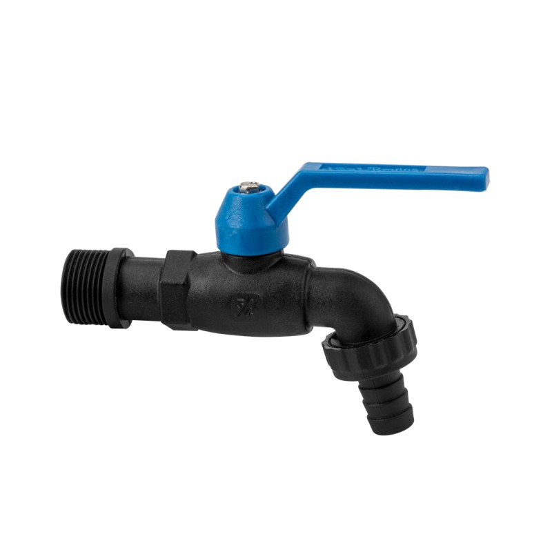 Kran kulowy 3/4" BLACK RAVEN GZ 3/4" FULL NYLON