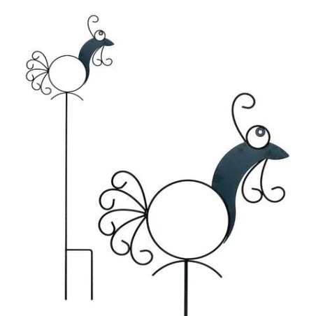 Podpora ogrodowa wbijana KOGUTczarna 43,1x140