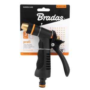 Metalowy regulowany pistolet prosty PROFI 3w1 karta