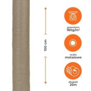 Mata osłonowa DECO BEŻ 1,25