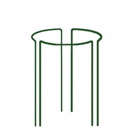 Podpora pierścieniowa do roślin 1/3 koła  śred.40cm / wys.75cm