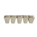 Doniczki torfowe 6x6cm opak/60 szt.