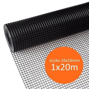 Siatka przeciw kretom 1 x 20m oczko 16 x 16mm