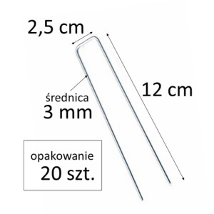 Szpilki ogrodnicze op.20szt