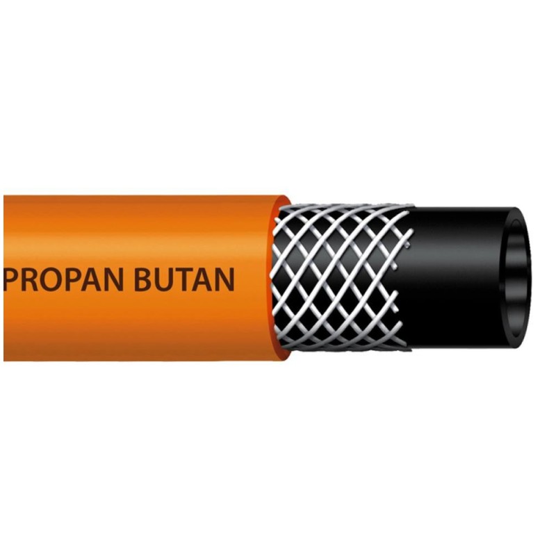 Wąż do gazu PROPAN-BUTAN 9mm - 50m