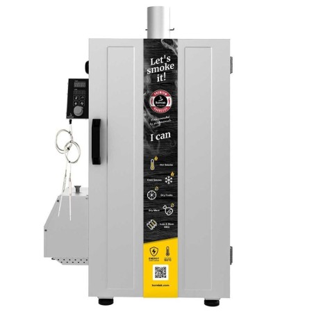 Smoker BBQ 70L INOX Wi-Fi BORNIAK