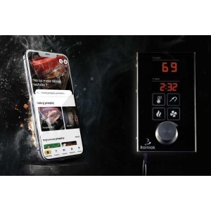 Smoker BBQ 150L INOX Wi-Fi BORNIAK