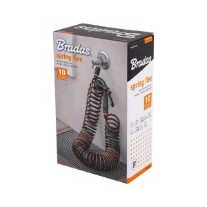 Zestaw z wężem spiralnym i pistoletem 9-funkcyjnym SPIRNG FLEX 10 m