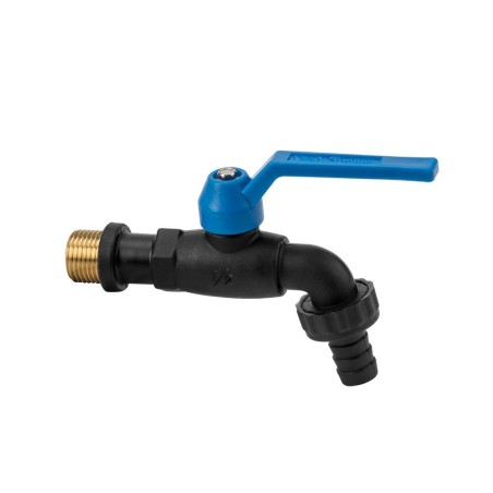 Kran kulowy 1/2`` BLACK RAVEN GZ 3/4``  NYLON / BRASS