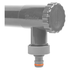 Zbieracz / łapacz wody deszczowej  z zaworem - 80mm SZARY