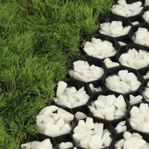 Kratka ogrodowa MULTI GRID czarna, wys. 40mm / 600x600mm