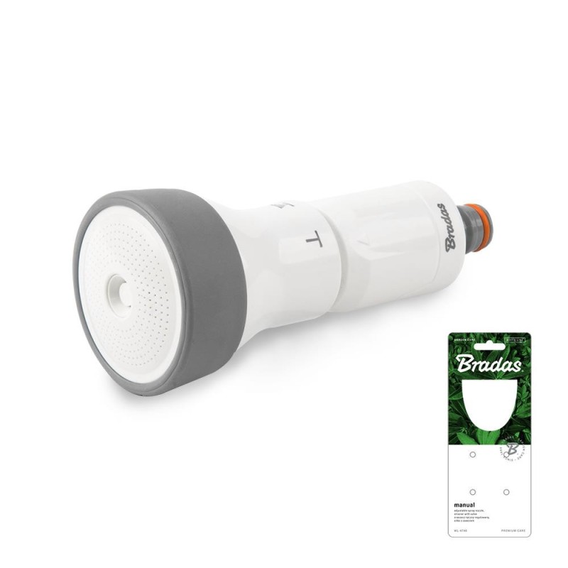 WHITE LINE Regulowany zraszacz ręczny- sitko