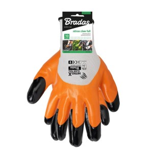 Rękawice ochronne NITROX CLAW FULL  nitryl rozmiar 8