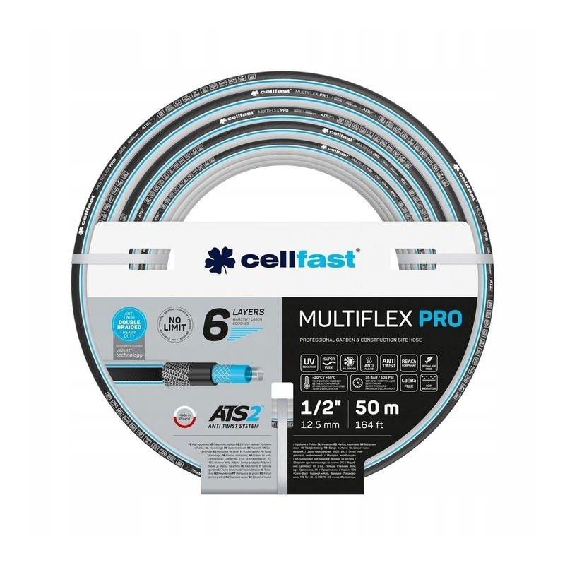 Wąż ogrodowy 6 warstwowy MULTIFLEX ATSV  TM 1/2" (12,5 mm) 50 mb